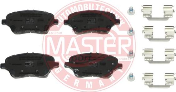 MASTER-SPORT GERMANY 13046027842N-SET-MS - Kit pastiglie freno, Freno a disco autozon.pro