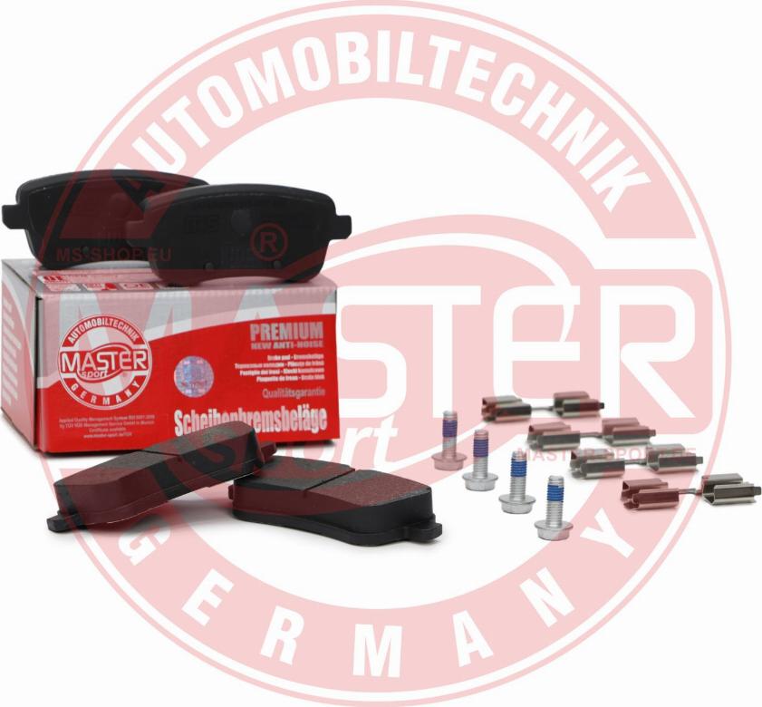 MASTER-SPORT GERMANY 13046027812N-SET-MS - Kit pastiglie freno, Freno a disco autozon.pro