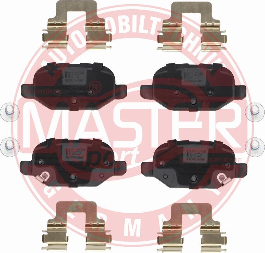 MASTER-SPORT GERMANY 13046027832N-SET-MS - Kit pastiglie freno, Freno a disco autozon.pro