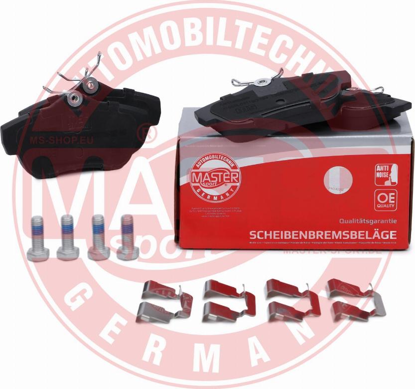 MASTER-SPORT GERMANY 13046027392T-SET-MS - Kit pastiglie freno, Freno a disco autozon.pro