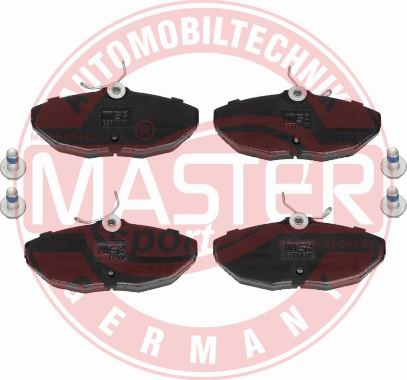 MASTER-SPORT GERMANY 13046027302N-SET-MS - Kit pastiglie freno, Freno a disco autozon.pro