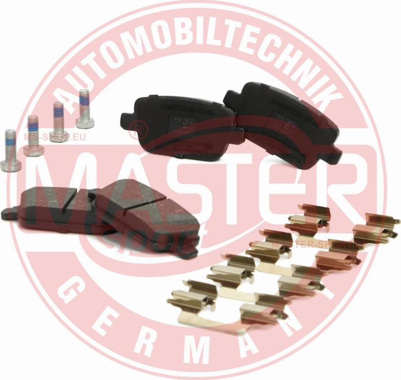 MASTER-SPORT GERMANY 13046027372N-SET-MS - Kit pastiglie freno, Freno a disco autozon.pro