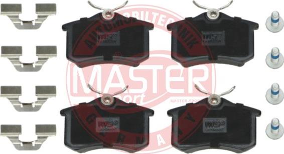 MASTER-SPORT GERMANY 13046027752N-SET-MS - Kit pastiglie freno, Freno a disco autozon.pro