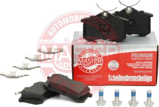 MASTER-SPORT GERMANY 13046027752N-SET-MS - Kit pastiglie freno, Freno a disco autozon.pro