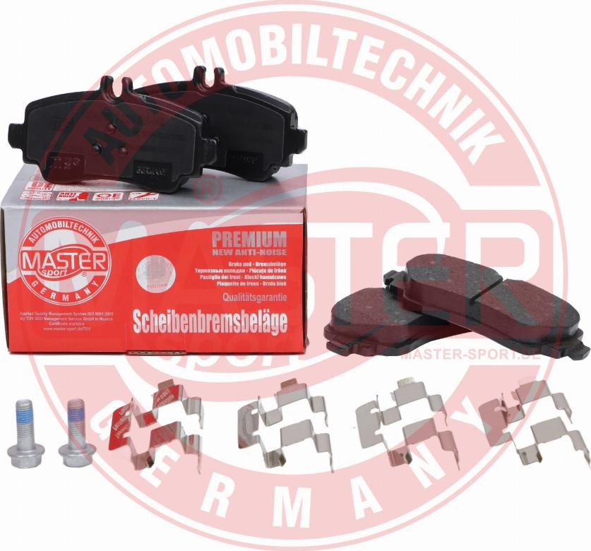 MASTER-SPORT GERMANY 13046027762N-SET-MS - Kit pastiglie freno, Freno a disco autozon.pro