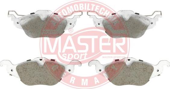 MASTER-SPORT GERMANY 13046071152K-SET-MS - Kit pastiglie freno, Freno a disco autozon.pro