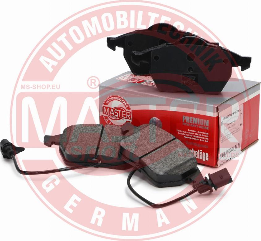 MASTER-SPORT GERMANY 13046071102N-SET-MS - Kit pastiglie freno, Freno a disco autozon.pro