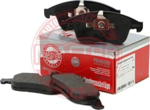 MASTER-SPORT GERMANY 13046072502N-SET-MS - Kit pastiglie freno, Freno a disco autozon.pro