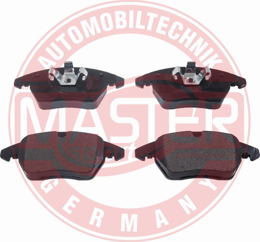 MASTER-SPORT GERMANY 13046072022N-SET-MS - Kit pastiglie freno, Freno a disco autozon.pro