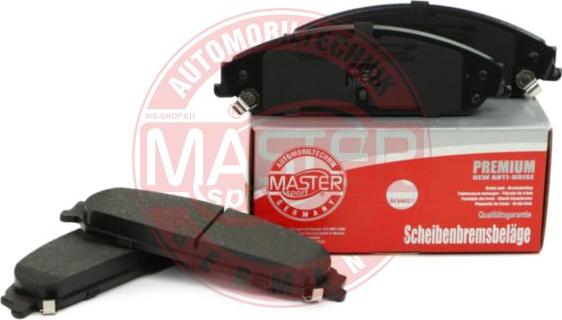 MASTER-SPORT GERMANY 13046141342N-SET-MS - Kit pastiglie freno, Freno a disco autozon.pro