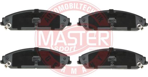 MASTER-SPORT GERMANY 13046141342N-SET-MS - Kit pastiglie freno, Freno a disco autozon.pro