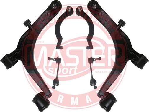 MASTER-SPORT GERMANY 36912-KIT-MS - Kit braccio oscillante, Sospensione ruota autozon.pro