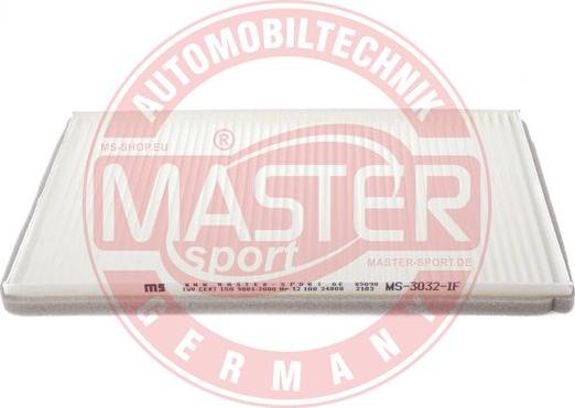 MASTER-SPORT GERMANY 3032-IF-PCS-MS - Filtro, Aria abitacolo autozon.pro