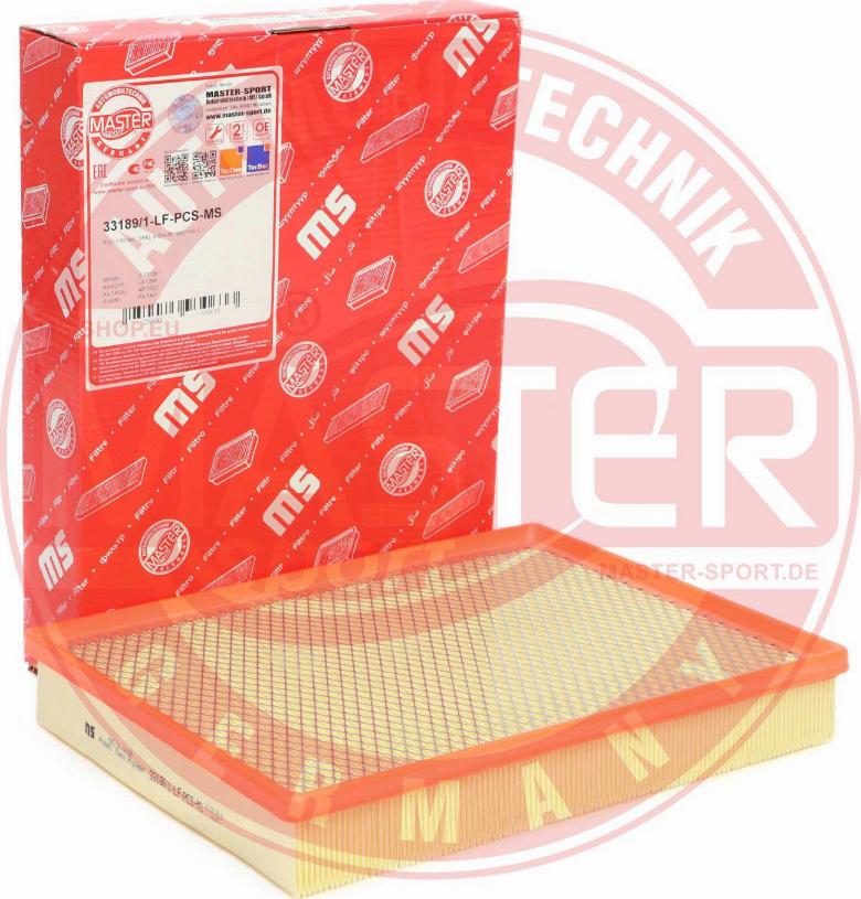 MASTER-SPORT GERMANY 33189/1-LF-PCS-MS - Filtro aria autozon.pro