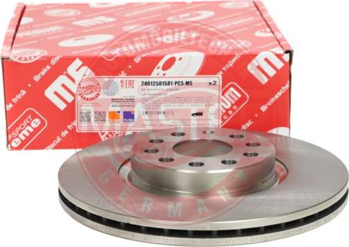 MASTER-SPORT GERMANY 24012501581-PCS-MS - Discofreno autozon.pro