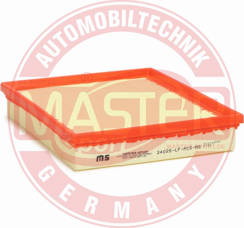 MASTER-SPORT GERMANY 24025-LF-PCS-MS - Filtro aria autozon.pro