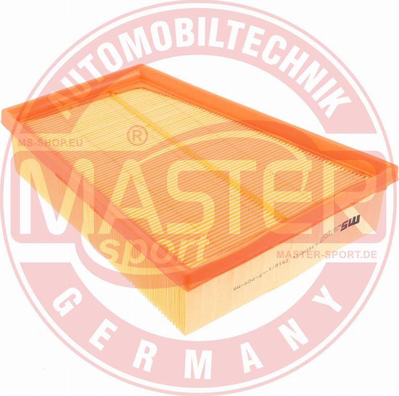 MASTER-SPORT GERMANY 2510/1-LF-PCS-MS - Filtro aria autozon.pro