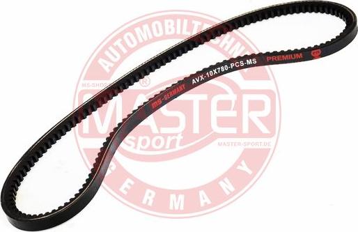 MASTER-SPORT GERMANY AVX-10X780-PCS-MS - Cinghia trapezoidale autozon.pro