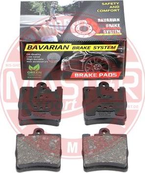 MASTER-SPORT GERMANY K6040652 - Kit pastiglie freno, Freno a disco autozon.pro