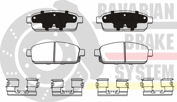 MASTER-SPORT GERMANY K6072642 - Kit pastiglie freno, Freno a disco autozon.pro