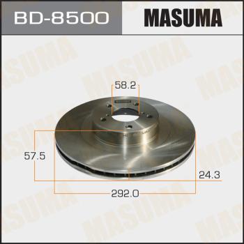 MASUMA BD-8500 - Discofreno autozon.pro