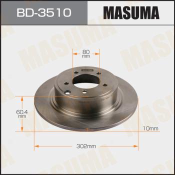 MASUMA BD-3510 - Discofreno autozon.pro