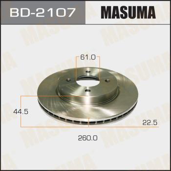 MASUMA BD-2107 - Discofreno autozon.pro