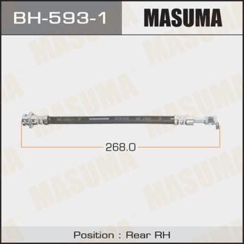 MASUMA BH-593-1 - Flessibile del freno autozon.pro