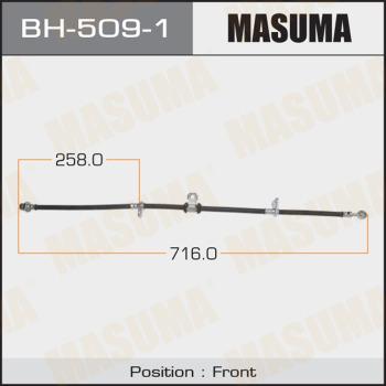 MASUMA BH-509-1 - Flessibile del freno autozon.pro