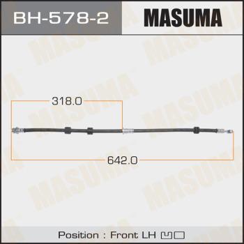 MASUMA BH-578-2 - Flessibile del freno autozon.pro