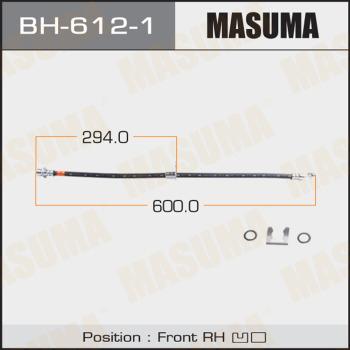 MASUMA BH-612-1 - Flessibile del freno autozon.pro