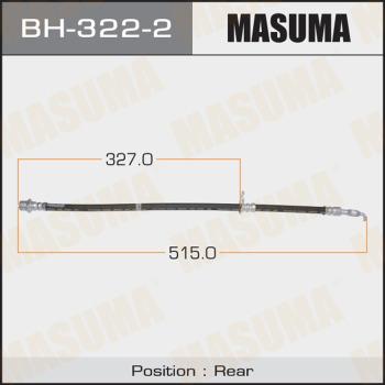 MASUMA BH-322-2 - Flessibile del freno autozon.pro