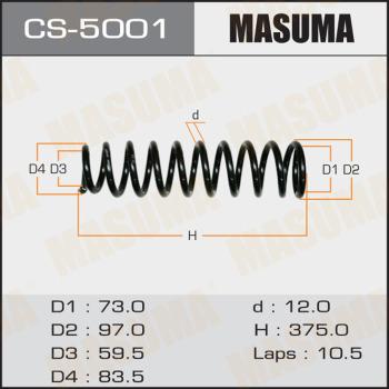 MASUMA CS-5001 - Molla autotelaio autozon.pro