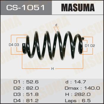 MASUMA CS-1051 - Molla autotelaio autozon.pro