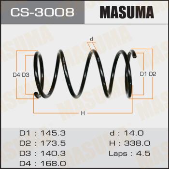 MASUMA CS-3008 - Molla autotelaio autozon.pro