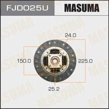 MASUMA FJD025U - Disco frizione autozon.pro