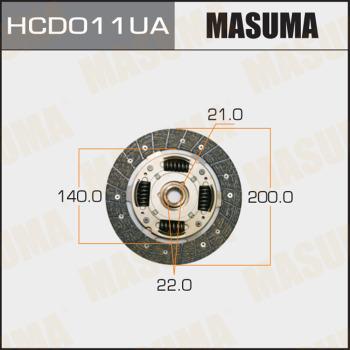 MASUMA HCD011UA - Disco frizione autozon.pro