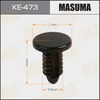 MASUMA KE-473 - Clip, Fregio / Modanatura protettiva autozon.pro