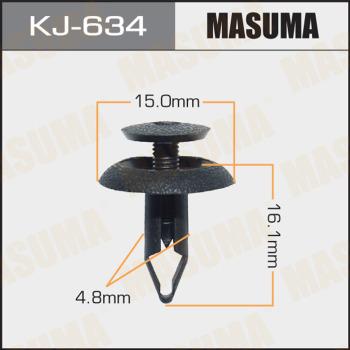 MASUMA KJ-634 - Clip, Fregio / Modanatura protettiva autozon.pro