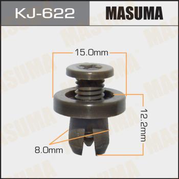 MASUMA KJ-622 - Clip, Fregio / Modanatura protettiva autozon.pro