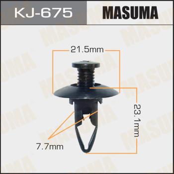 MASUMA KJ-675 - Clip, Fregio / Modanatura protettiva autozon.pro