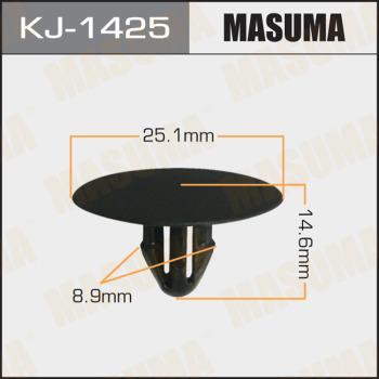 MASUMA KJ-1425 - Clip, Fregio / Modanatura protettiva autozon.pro