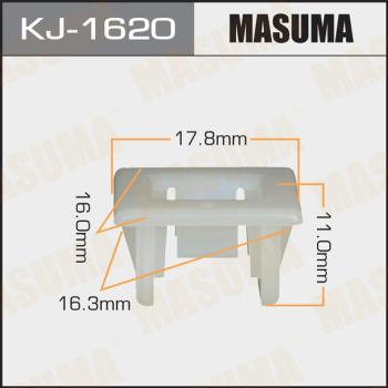 MASUMA KJ-1620 - Clip, Fregio / Modanatura protettiva autozon.pro