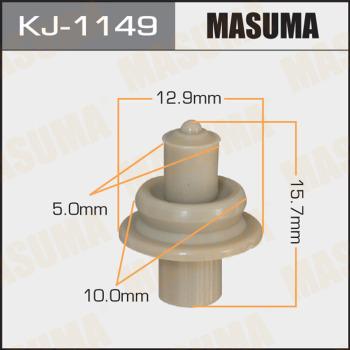 MASUMA KJ-1149 - Clip, Fregio / Modanatura protettiva autozon.pro