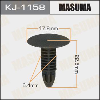 MASUMA KJ-1158 - Clip, Fregio / Modanatura protettiva autozon.pro