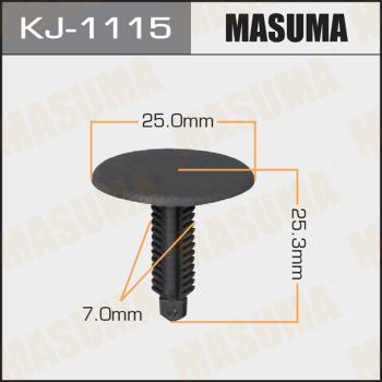 MASUMA KJ-1115 - Clip, Fregio / Modanatura protettiva autozon.pro