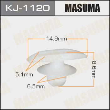 MASUMA KJ-1120 - Clip, Fregio / Modanatura protettiva autozon.pro