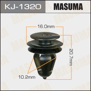 MASUMA KJ-1320 - Clip, Fregio / Modanatura protettiva autozon.pro