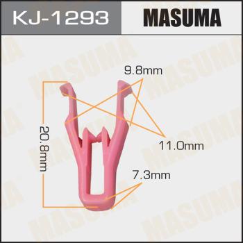 MASUMA KJ-1293 - Clip, Fregio / Modanatura protettiva autozon.pro