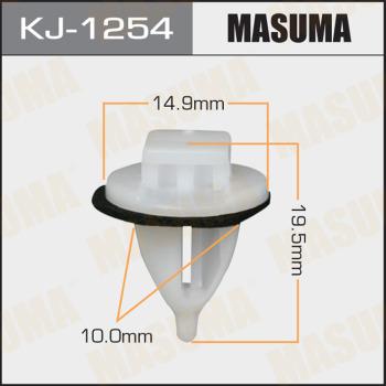 MASUMA KJ-1254 - Clip, Fregio / Modanatura protettiva autozon.pro